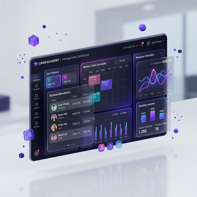 Aivora 補習班管理系統｜Aivora導入示意